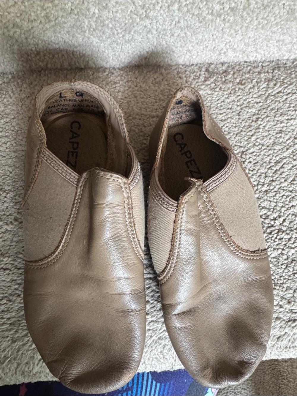 Capezio jazz shoes